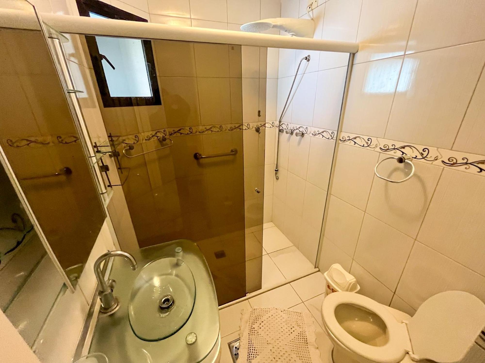 Apartamento Com Varanda E Suite Enseada กัวรูจา ภายนอก รูปภาพ
